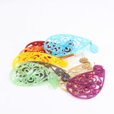 Brincos Flamencos Acetic Acid Plate Colourful Teardrop Earrings