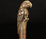 Lucky Cockie Brass Walking Stick Handle