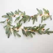 Christmas Pine Cone String Lights Garland LED Fairy Lights