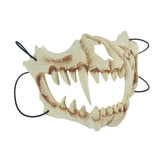 Animal Skeleton Masks Soft Half Face Mask Costume Prop Cosplay