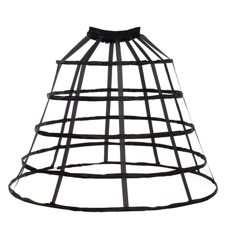 Lolita Birdcage Bustle Victorian Cage Petticoat Skirt 5 Hoops