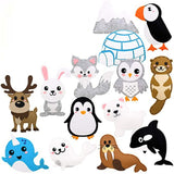 Woodland Animals DIY Felt Craft Sewing Kits For Kids