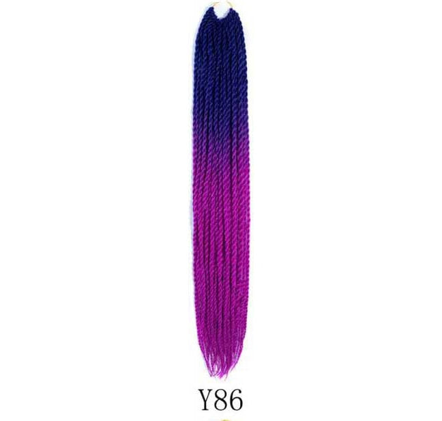Mermaid Hair Extensions Twist Crochet Braided Hair 30 Strands