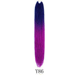 Mermaid Hair Extensions Twist Crochet Braided Hair 30 Strands