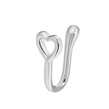 Nose Cuff 1PCS Stainless Steel Non Piercing Nose Ring