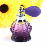 Purple Puff Perfume Bottle Refillable Atomizer Spray
