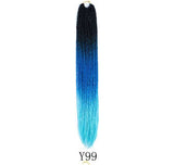 Mermaid Hair Extensions Twist Crochet Braided Hair 30 Strands