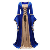 Velvet Irish Renaissance Dress Medieval Victorian Costume Dress