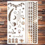 Gold Temporary Tattoos
