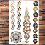 Gold Temporary Tattoos