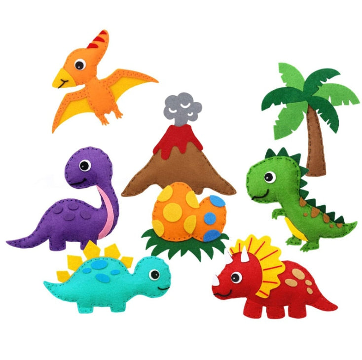 Woodland Animals DIY Felt Craft Sewing Kits For Kids
