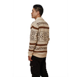 The Big Lebowski Jacquard Cardigan The Dude Mens Knitted Sweater