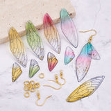 Make Your Own Handmade Fairy Resin Butterfly Wing Earrings Kits
