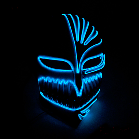 Glowing Cosplay LED Joker Masks