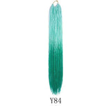 Mermaid Hair Extensions Twist Crochet Braided Hair 30 Strands