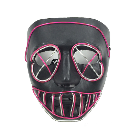 Glowing Cosplay LED Joker Masks