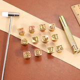 Steel Printing Punch Alphabet Letter Stamp Set Leather Embossing Stamps Leather Craft Tools