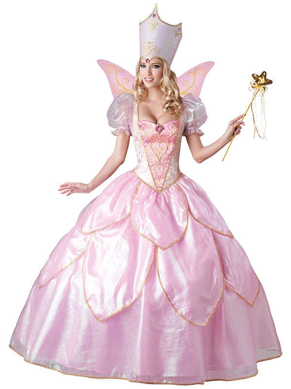 Glinda the Good Witch Wizard of Oz Adult Cosplay Dress