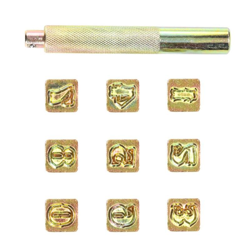 Steel Printing Punch Alphabet Letter Stamp Set Leather Embossing Stamps Leather Craft Tools