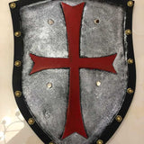 Red Crusader Knight Shield PU Armour Kids Cosplay Prop