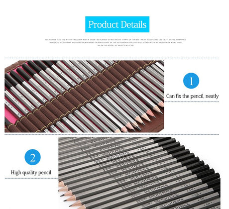 27/39pcs Professional Sketch Tool and Pencil Kits