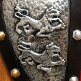 Fleur de Lis and Lion Knight Shield PU Armour Cosplay Prop