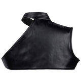 Sabbath Steampunk Faux Leather Shoulder Collar