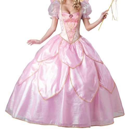 Glinda the Good Witch Wizard of Oz Adult Cosplay Dress