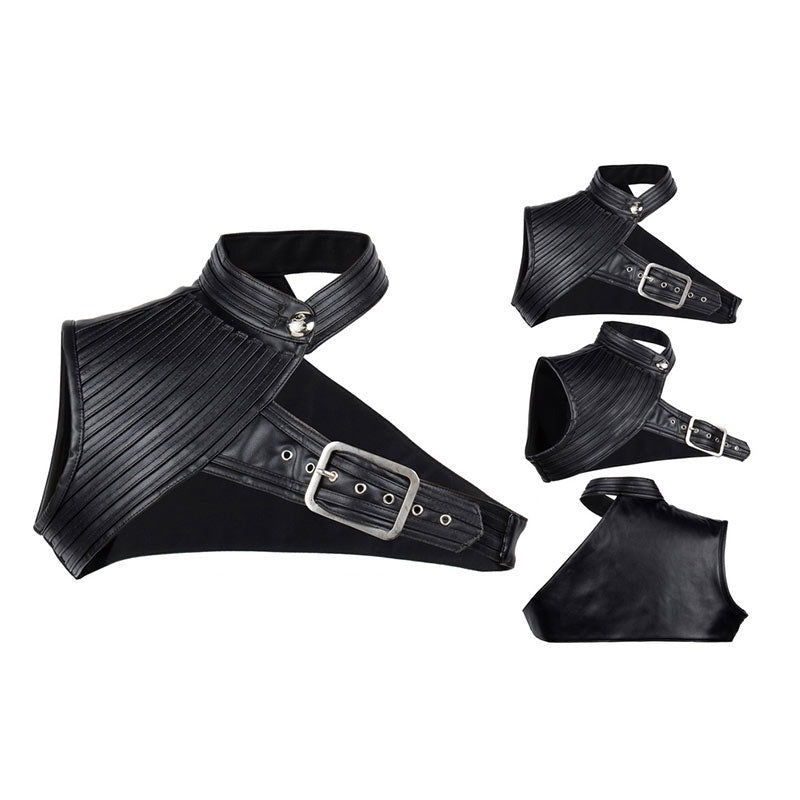 Sabbath Steampunk Faux Leather Shoulder Collar