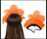 LED Light Carnival Feather Headband Mardi Gras Costume