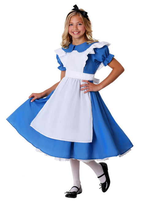 Alice In Wonderland Costume Adult Kids Cosplay