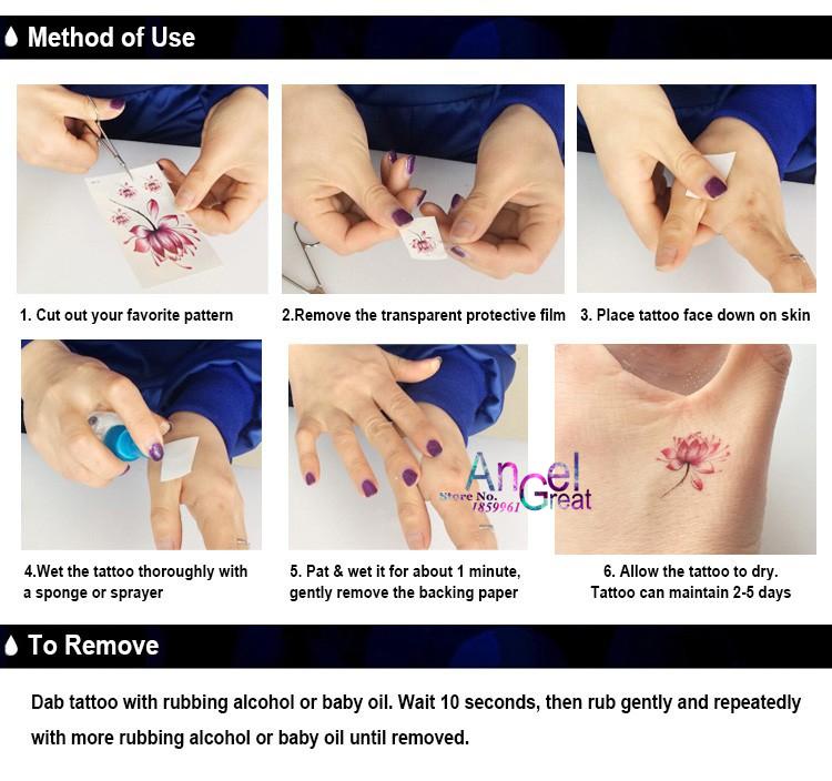 Gold Temporary Tattoos
