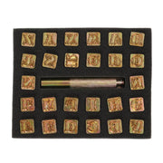 Steel Printing Punch Alphabet Letter Stamp Set Leather Embossing Stamps Leather Craft Tools