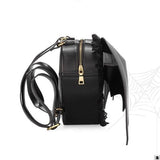 Bat Wings Goth Heart-shaped Backpack