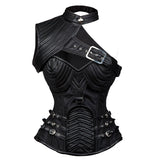 Sabbath Steampunk Faux Leather Shoulder Collar