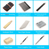 27/39pcs Professional Sketch Tool and Pencil Kits