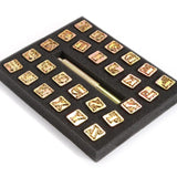 Steel Printing Punch Alphabet Letter Stamp Set Leather Embossing Stamps Leather Craft Tools