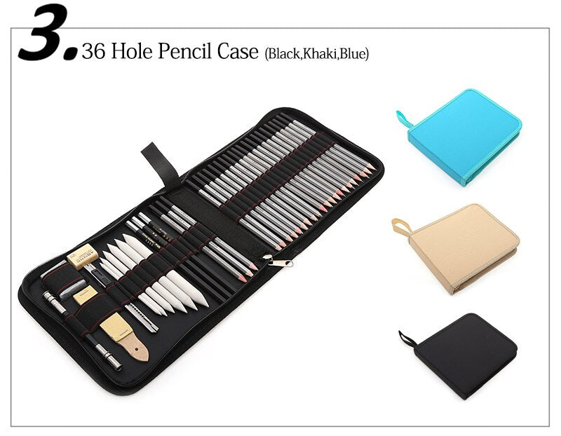 27/39pcs Professional Sketch Tool and Pencil Kits