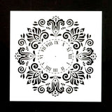 Clock Face Stencil 15 cm 30 cm 40 cm DIY Craft