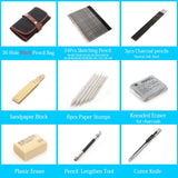 27/39pcs Professional Sketch Tool and Pencil Kits