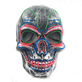Glowing Cosplay LED Joker Masks