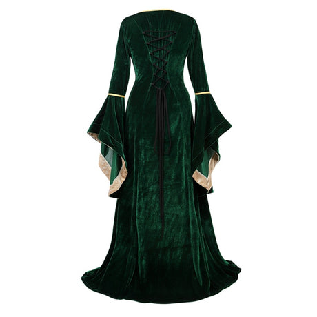 Velvet Irish Renaissance Dress Medieval Victorian Costume Dress