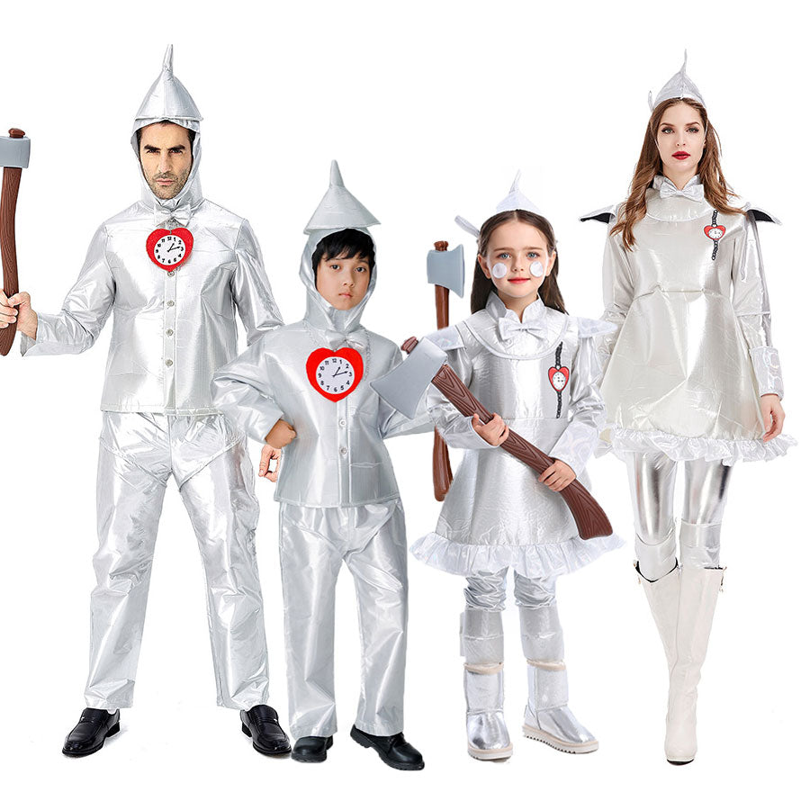 Tin Man the Wizard of Oz Girls Costume, Kids Tin Man Costume