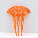 Brincos Flamencos Acetic Acid Plate Colourful Hair Combs