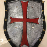 Red Crusader Knight Shield PU Armour Kids Cosplay Prop