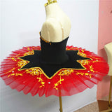 Velvety Top Embroidered Ballet Tutus Kids and Adult Ballerinas