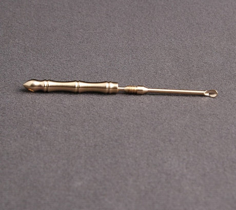 Pure Brass Toothpick Earpick Earwax Spoon