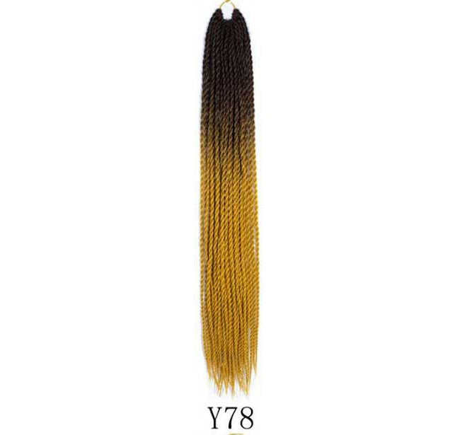 Mermaid Hair Extensions Twist Crochet Braided Hair 30 Strands
