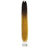 Mermaid Hair Extensions Twist Crochet Braided Hair 30 Strands