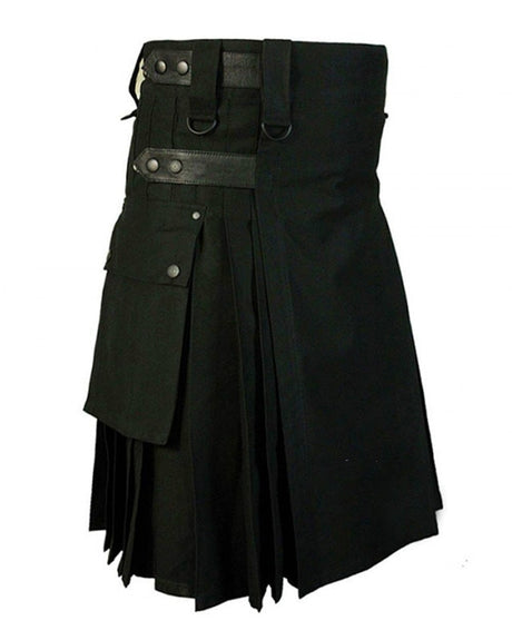 Plain Scottish Kilt Medieval Punk